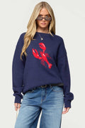 Don't Be Shellfish Knit Sweater