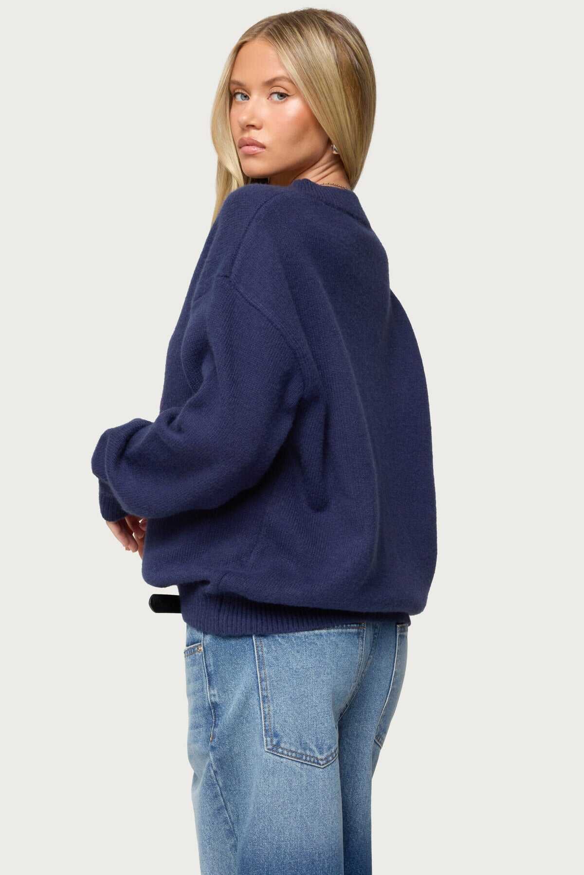 Don't Be Shellfish Knit Sweater